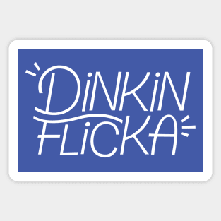 Dinkin Flicka Sticker